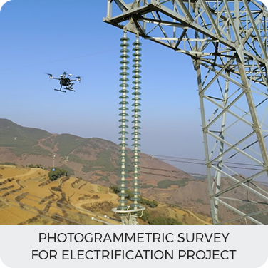 Photogrammetric survey for Electrification project